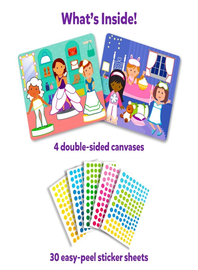 Skillmatics Dot It Sticker Art Activity - Dress Up, Mess-Free Fun for Kids, 500+ Stickers, Craft Kits, DIY Activity, Travel Toys, Gifts for Boys & Girls Ages 3, 4, 5, 6, 7-Paper,Multicolor - Image 2